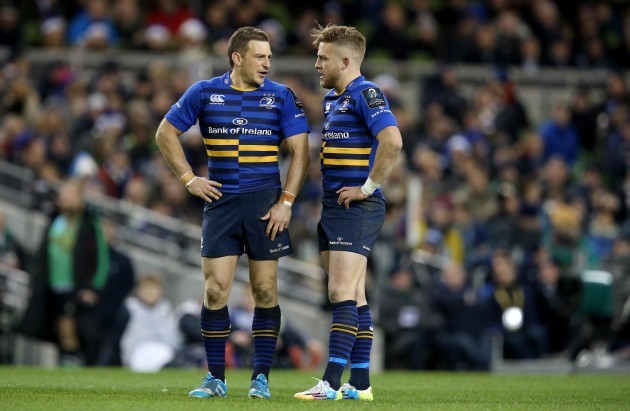 Jimmy Gopperth and Ian Madigan