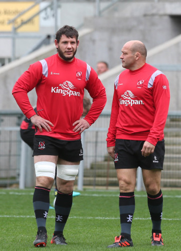 Marcell Coetzee and Rory Best