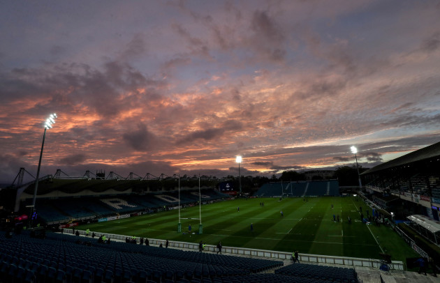 A view of the RDS ahead of the game 12/10/2018