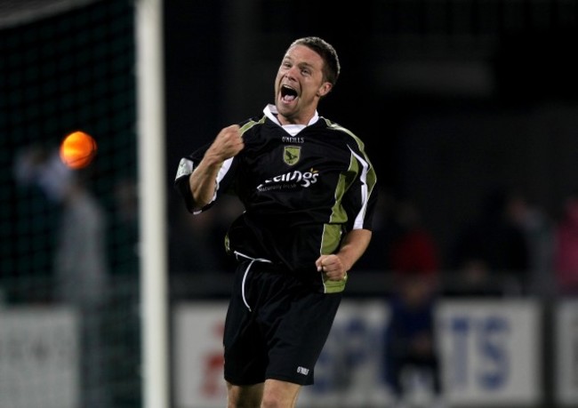 Shaun Williams celebrates at the final whistle