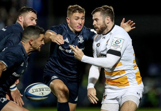 Elliot Daly with Jordan Larmour 12/10/2018