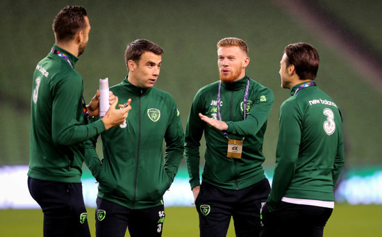 Seamus Coleman and James McClean