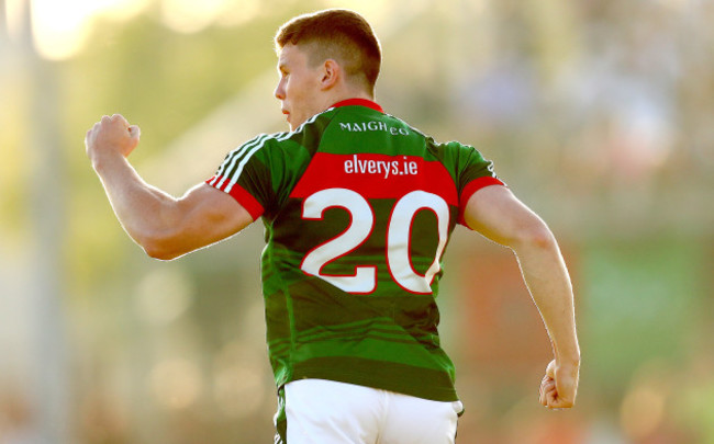 Eoin O'Donoghue celebrates a second half point