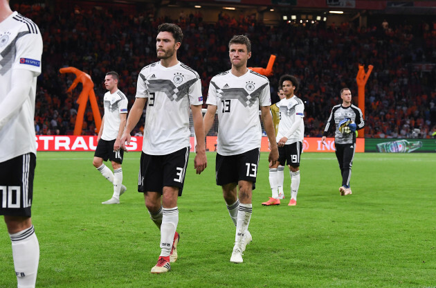 GES / Soccer / Netherlands - Germany, 13.10.2018