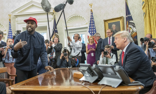 President Donald J. Trump Meets West and Brown