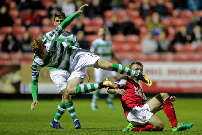 Gary Shaw tackled by Jamie Lennon 12/10/2018