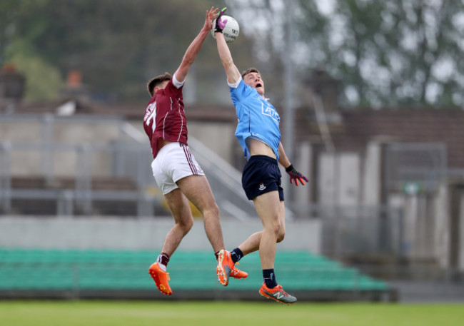 Cillian McDaid with Con O’Callaghan