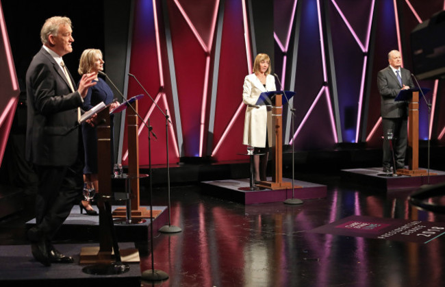 NO FEE PRESIDENTIAL DEBATE CLAIRE BYRNE LIVE JB8