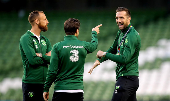 David Meyler, Harry Arter and Shane Duffy