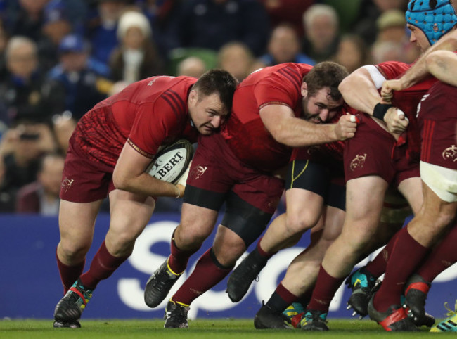 Munster's Niall Scannell and James Cronin