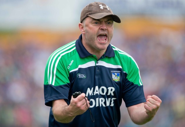 Anthony Daly on the sidelines for Limerick