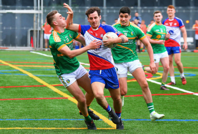 Jamie Clarke with Emlyn Mulligan and Darragh Rooney