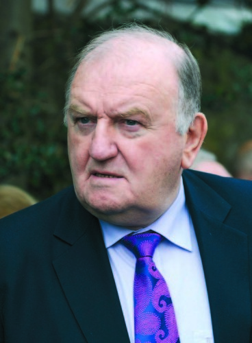 File photo: VETERAN BROADCASTER George Hook has been suspended from Newstalk