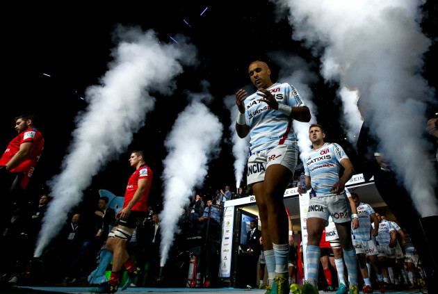 Simon Zebo takes to the field