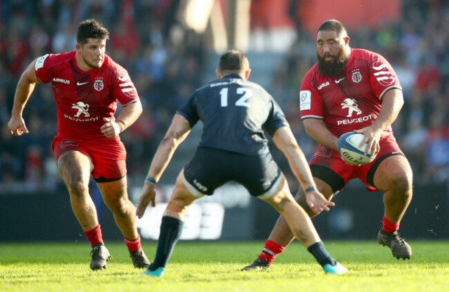 Robbie Henshaw and Charlie Faumuina