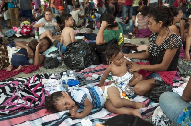 APTOPIX Central America Migrant Caravan