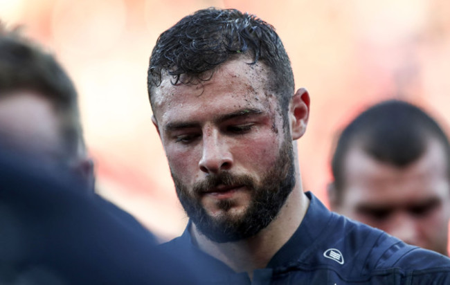 Robbie Henshaw dejected