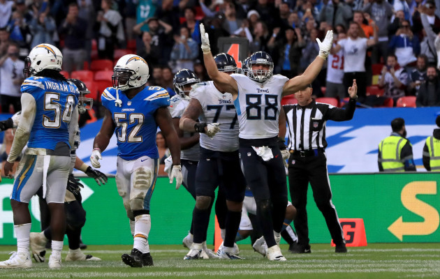 Tennessee Titans v Los Angeles Chargers - NFL International Series - Wembley Stadium
