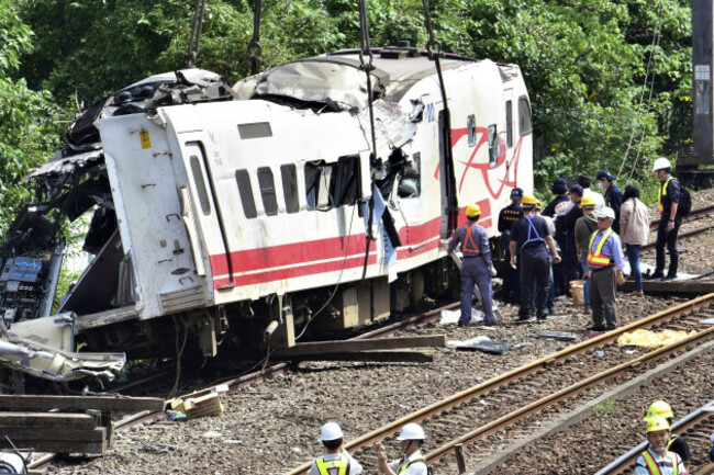 Taiwan Train Derailment