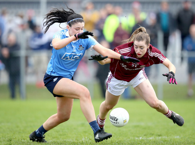 Olwen Carey with Caitriona Cormican