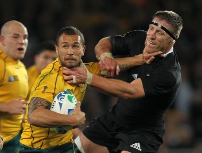 Rugby Union - Rugby World Cup 2011 - Semi Final - Australia v New Zealand - Eden Park