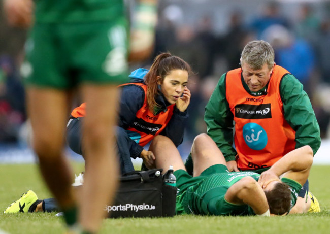 Craig Ronaldson treated by physio Orla Armstrong and Dr John O'Donnell