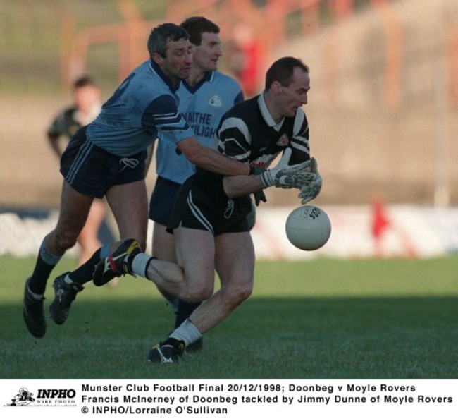 Francis McInerney and Jimmy Dunne 20/12/1998