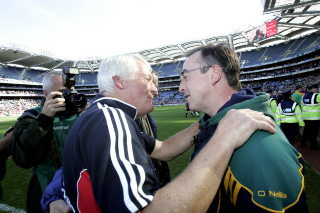 Managers Billy Morgan and Colm Coyle