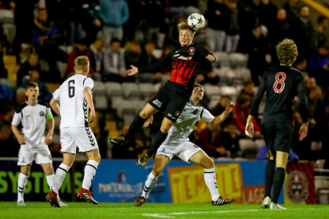 Alex Kelly with Casper Tengstedt