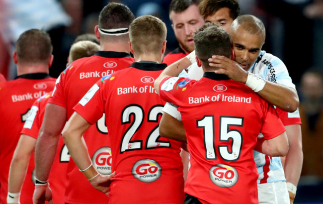 Simon Zebo and Michael Lowry