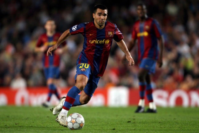 Soccer - UEFA Champions League - Group E - Barcelona v Olympique Lyonnais - Camp Nou