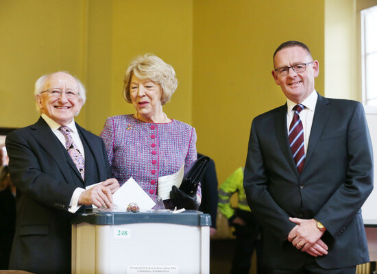 Irish Presidential Election voting