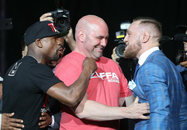 Boxing: Mayweather vs McGregor-World Tour