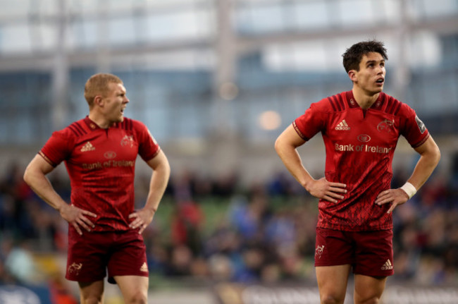 Joey Carbery and Keith Earls