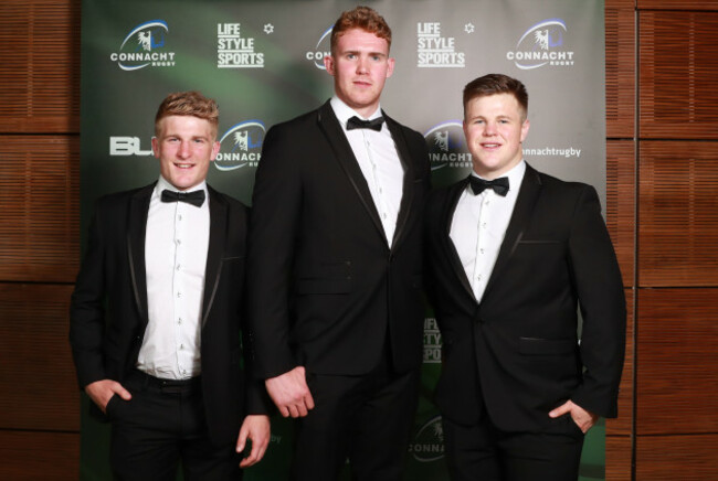 Stephen Kerins, Cillian Gallagher and Conan O&rsquo;Donnell