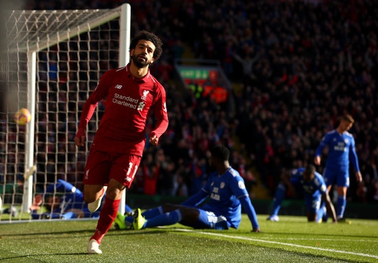 Liverpool v Cardiff City - Premier League - Anfield