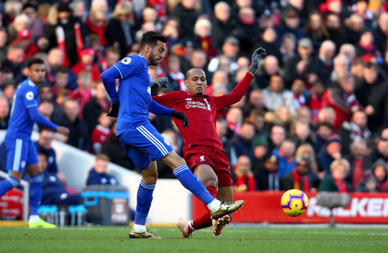 Liverpool v Cardiff City - Premier League - Anfield