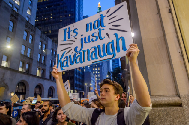 NY: March against Brett Kavanaugh's confirmation