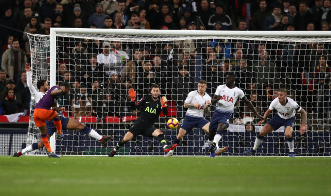 Tottenham Hotspur v Manchester City - Premier League - Wembley Stadium