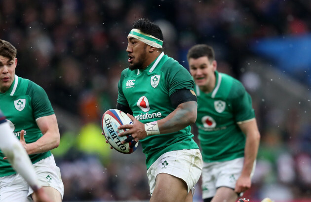 Ireland’s  Bundee Aki