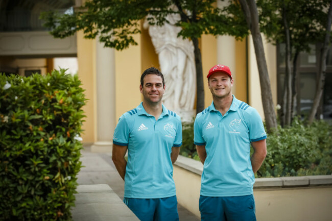 Johann van Graan and Tyler Bleyendaal