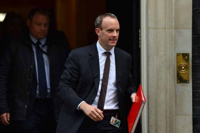 United Kingdom: U.K. Cabinet Ministers Attend Weekly Meeting