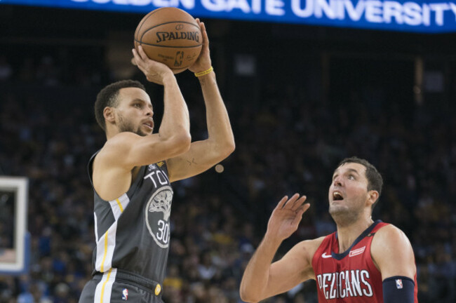 NBA: New Orleans Pelicans at Golden State Warriors