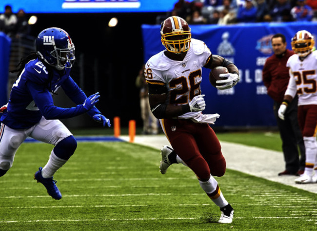 NFL 2018: Redskins vs Giants OCT 28