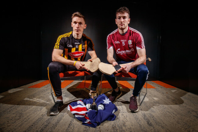 Cillian Buckley with P&aacute;draic Mannion
