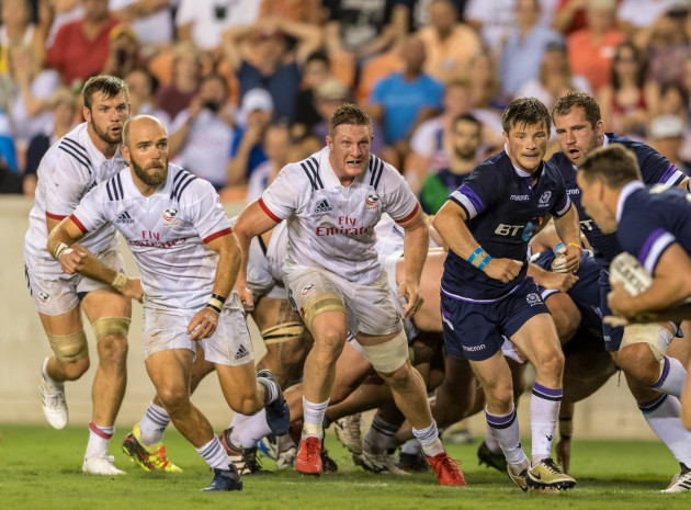 RUGBY 2018: USA Men's Rugby Team vs Scotland Men's Rugby Team