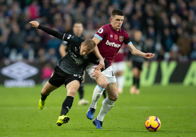 West Ham United v Burnley - Premier League - London Stadium