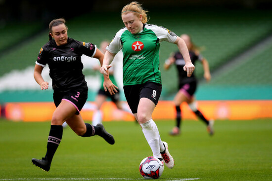 Orlaith Conolon and Amber Barrett