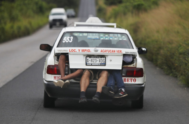 Mexico Central America Migrant Caravan