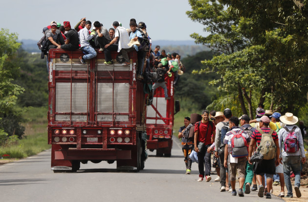 Mexico Central America Migrant Caravan